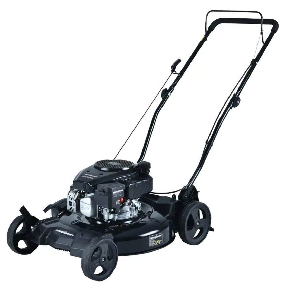 PowerSmart Power Smart 21 in. 170 cc Gas 2-in-1 Walk Behind Push Lawn Mower