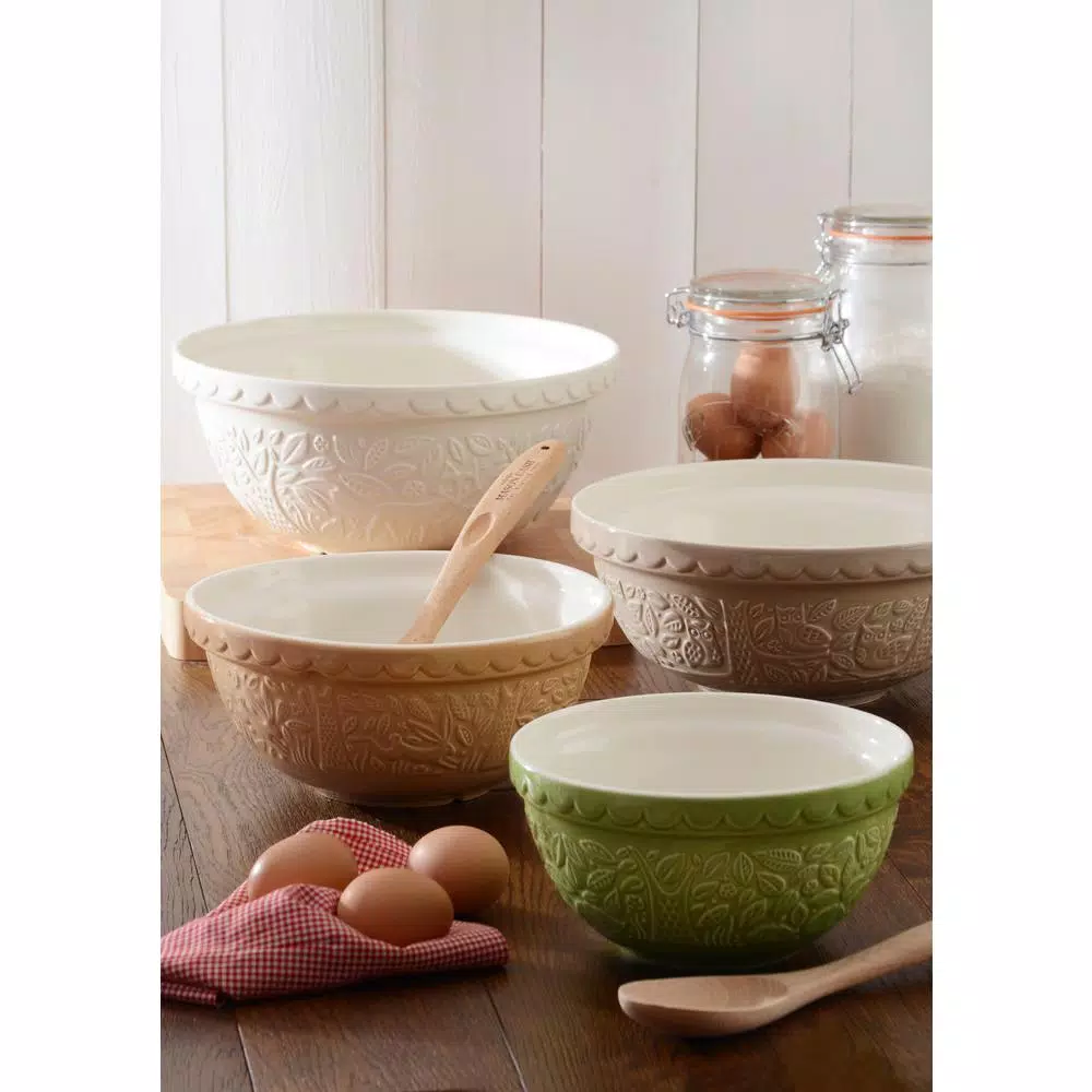 Mason Cash In The Forest S24 Bear 9.5 in. Earthenware Mixing Bowl