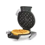 Cuisinart Vertical Belgian Waffle Maker with Stainless Steel Cover and 5 Browning Levels thumbnail 3