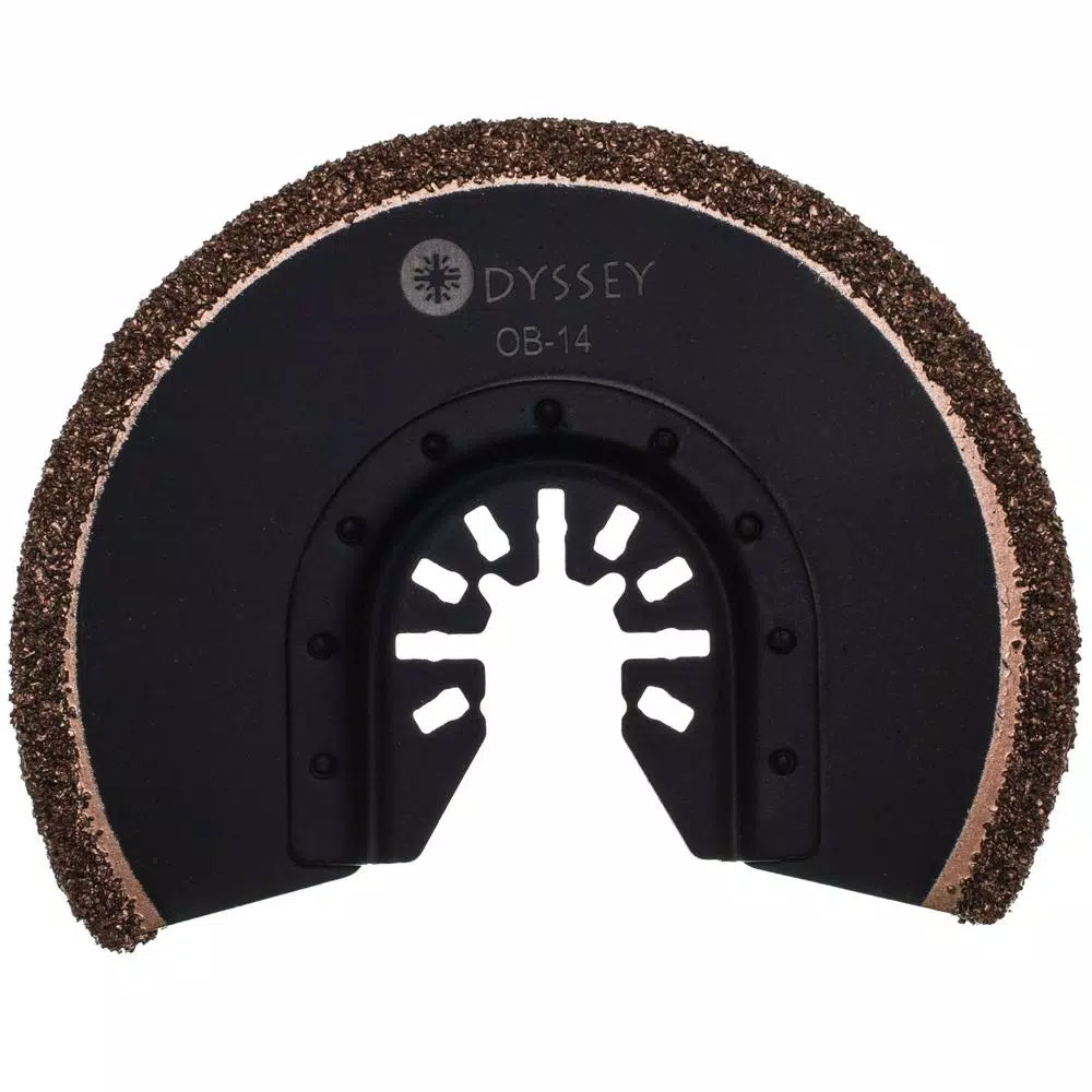 ODYSSEY 10-Piece Oscillating Multi-Tool Grout and Stone Cutting Blade Set