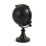 Zentique Constellation Designed Rotating Globe Shaped Analog Desk Clock thumbnail 3