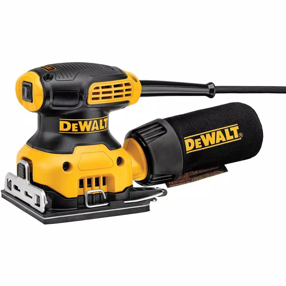 DEWALT 2.3 Amp 1/4 Sheet Finishing Sander, 14,000 OPM