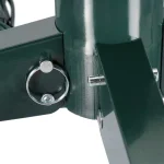 Ideal Revolving Artificial Tree Stand for Trees Up to 8 ft., Green Steel thumbnail 5
