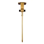 Village Lighting Company Gold Mantle Garland and Stocking Holder - Adjustable Cantilever Design thumbnail 1