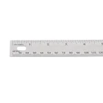 Empire 18 in. Stainless Steel Stiff Ruler with Etched Graduations thumbnail 2