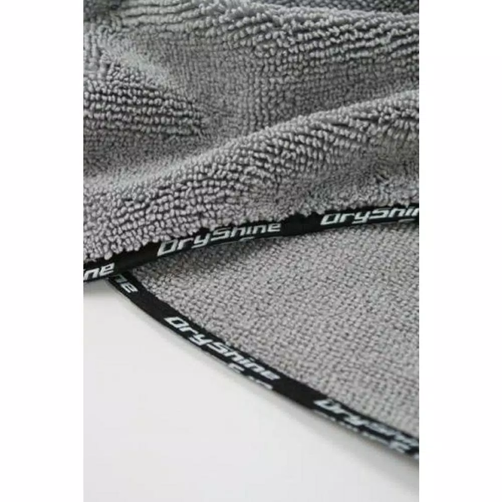 Dry Shine Waterless Car Wash Exterior Detailing Kit with 4 Dual Pile Microfiber Towels