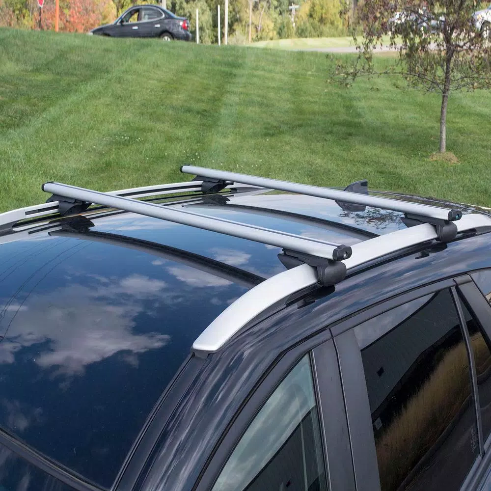PRO-SERIES 47 in. Universal Aluminum Roof Bars for Small SUVs (Set of 2)