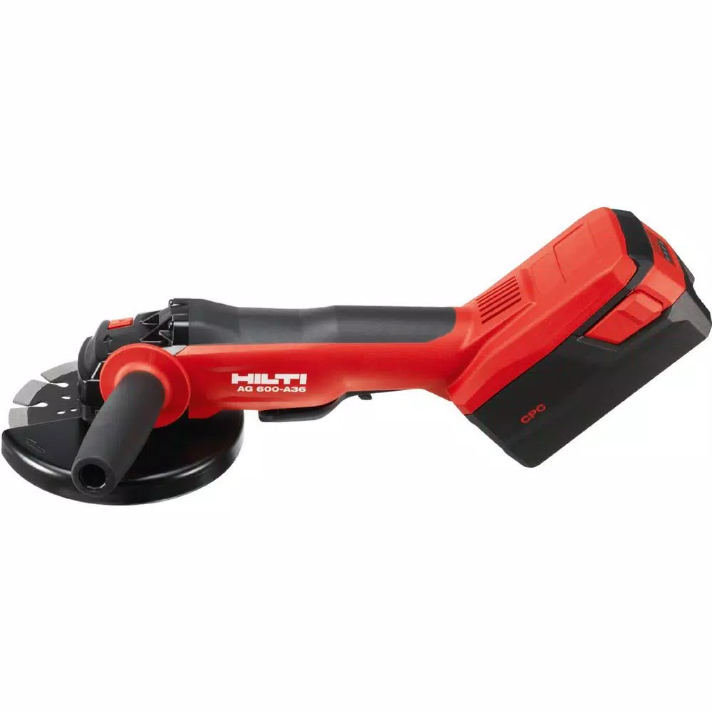Hilti AG 600-A36 36V Brushless Cordless 6 in. Angle Grinder Kit with Kwik Lock