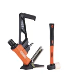 Freeman Professional Pneumatic Flooring Nailer Kit with Fasteners, 2-Piece 18-Gauge Set thumbnail 8