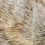 Best Home Fashion Kitt Fox Faux Fur Throw Blanket, 54 in. x 36 in., Grey and Ivory thumbnail 3