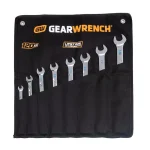 GearWrench 120XP Metric Ratcheting Wrench Set, 8-Piece thumbnail 5
