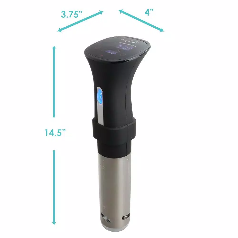 MegaChef Stainless Steel Immersion Circulation Precision Sous-Vide Cooker