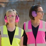 ERB 239 Foldable Ear Muffs, Pink, NRR 23 dB Hearing Protection thumbnail 2
