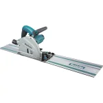 Makita 6-1/2 in. Corded Plunge Circular Saw Kit with 55 in. Guide Rail and Hard Case thumbnail 1