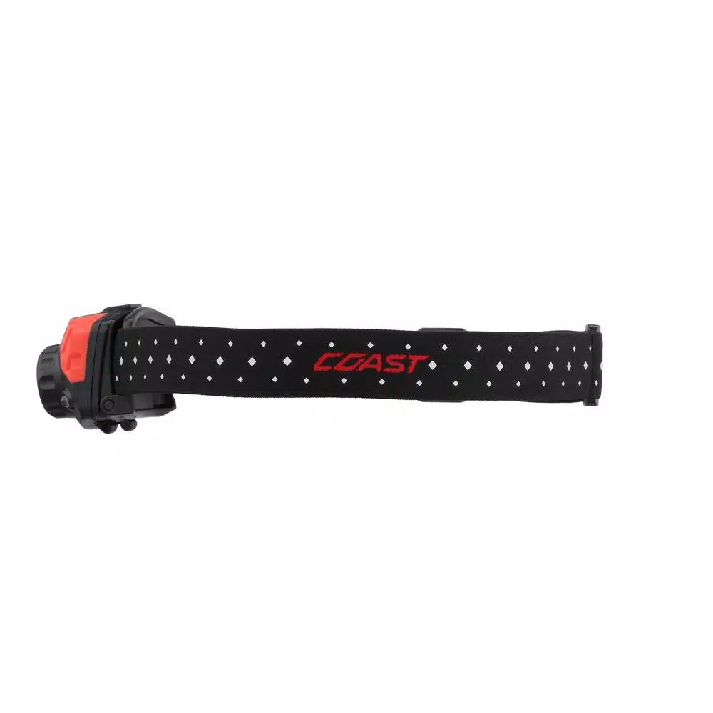 Coast FL65 400 Lumen Dual Color LED Headlamp with Red Light Mode
