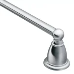 Moen Brantford 24 in. Single Towel Bar in Chrome thumbnail 1