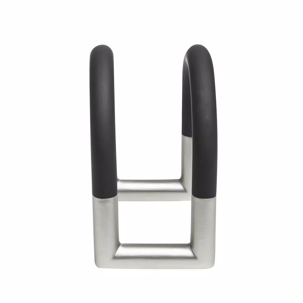 Umbra Squeeze Napkin Holder, Swivel Black and Nickel Metal Design