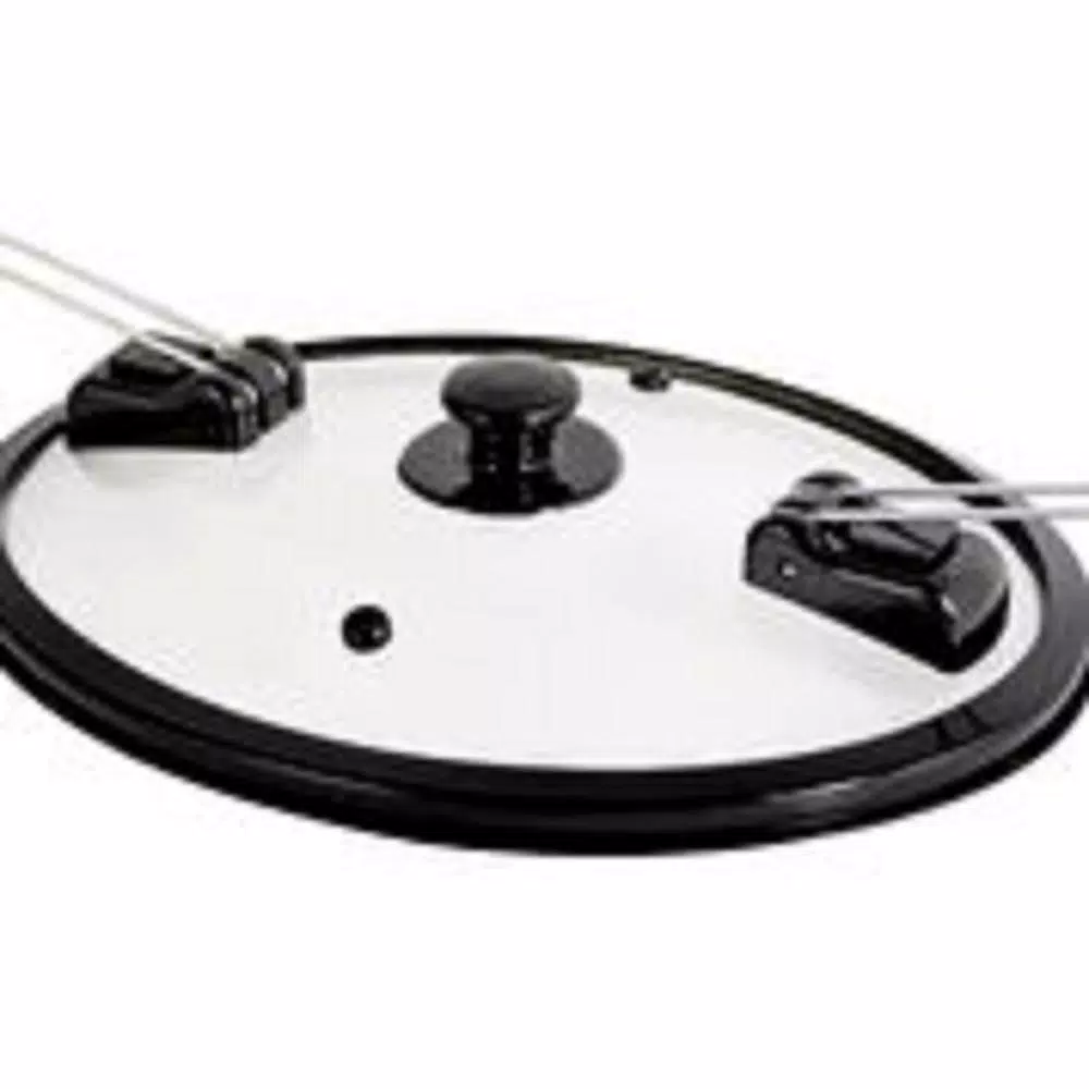 KALORIK 8 Qt. Stainless Steel Digital Slow Cooker with Ceramic Crock and Locking Lid