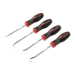 TEKTON 4-Piece Mini Pick and Hook Set, Hardened Steel Precision Tools thumbnail 1