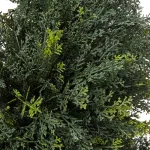 Pure Garden 36 in. Artificial Cypress Spiral Topiary with Pot thumbnail 3