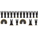 Milwaukee OPEN-LOK 18-Piece Oscillating Multi-Tool Blade Variety Pack, Universal Fit thumbnail 1