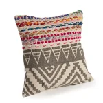 LR Resources Bohemian Geometric Multicolored Throw Pillow, 18 x 18 in. Cotton Blend thumbnail 5