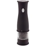 Ozeri Artesio Soft Touch Electric Pepper Mill and Salt Grinder, Black thumbnail 1