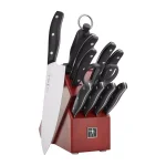 Henckels International Definition 12-Piece Knife Block Set with Hardwood Block thumbnail 2