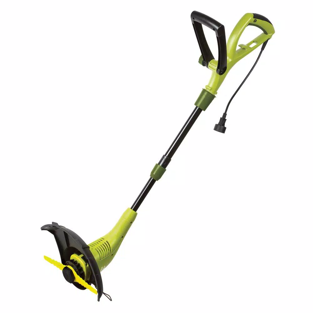 Sun Joe Sharperblade 2-in-1 Corded Electric Grass Trimmer and Lawn Edger, 4.5 Amp, 11.5 in. Swath