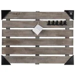 Pinnacle Burnes of Boston 22.25 x 30 in. Distressed Wood Pallet Photo Clip Frame thumbnail 2