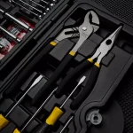Stanley 170-Piece Mechanics Tool Set with Sockets, Wrenches, and Hand Tools thumbnail 9