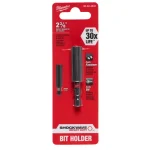 Milwaukee SHOCKWAVE Compact Magnetic Impact Bit Holder, 2.36 in. thumbnail 2