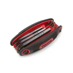 TEKTON 8-Piece Metric Folding Hex Key Wrench Set, 1.5-8 mm thumbnail 4