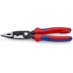 KNIPEX 8 in. 6-in-1 Electrical Installation Pliers with Tether Attachment thumbnail 3