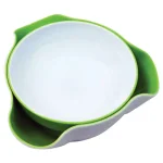 Southern Homewares Double Dish Melamine Pedestal Serving Snack Bowl Set thumbnail 1