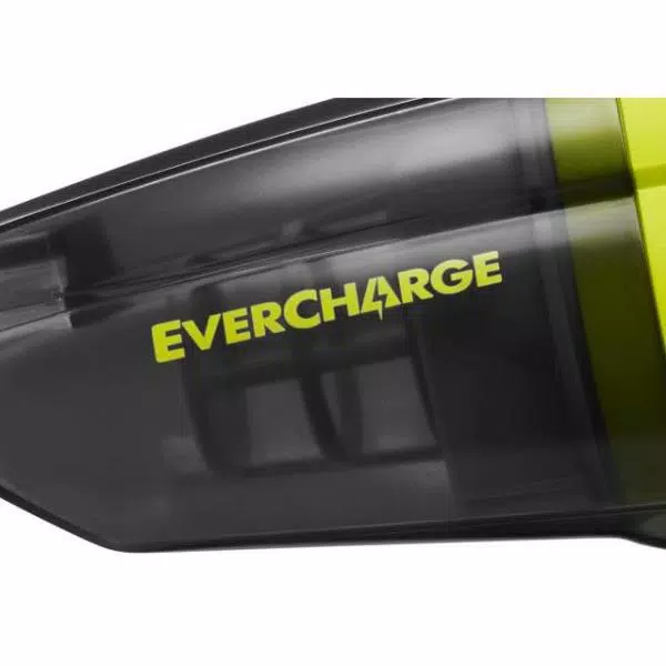 RYOBI 18V ONE+ EVERCHARGE Cordless Hand Vacuum Kit with 1.3 Ah Battery and Wall Charger