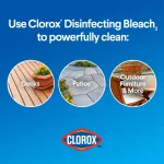 Clorox Disinfecting Bleach with CloroMax Technology, Regular Concentrated Liquid, 121 oz. thumbnail 10