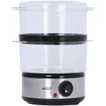 Brentwood Appliances 2-Tier Food Steamer, 20-Cup Capacity, 5 Qt, Silver thumbnail 1