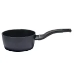 Moneta Nova 1.5 qt. Cast Aluminum Nonstick Sauce Pot, Black Satin, Induction Compatible thumbnail 1