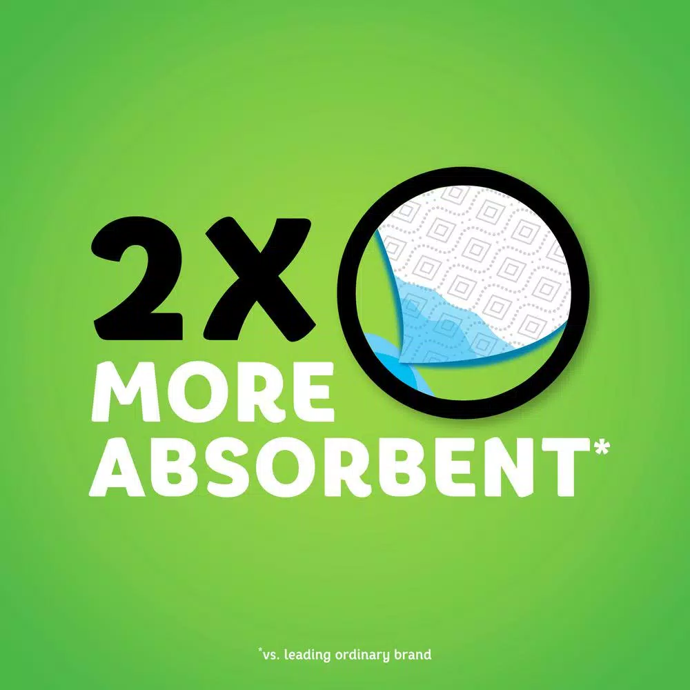 Bounty Select-A-Size White Paper Towels, 6 Triple Rolls