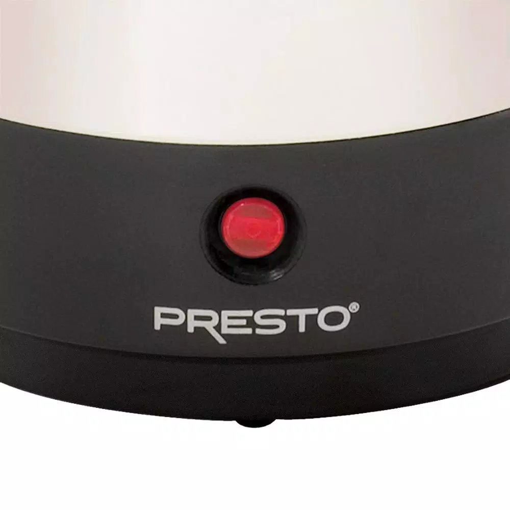 Presto 12-Cup Stainless Steel Electric Percolator Coffee Maker