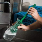 Carlisle Sparta 12 in. Green Polyester Bottle Brush (6-Pack) thumbnail 2