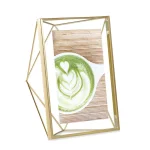 Umbra Prisma 5 x 7 in. Matte Brass Floating Picture Frame thumbnail 4