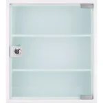 BARSKA Standard Medical Cabinet First Aid Kit with 3 Shelves and Magnetic Dry Erase Pad thumbnail 4