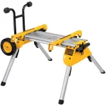 DEWALT 15 Amp 8-1/4 in. Compact Corded Jobsite Table Saw with Heavy-Duty Rolling Stand thumbnail 9