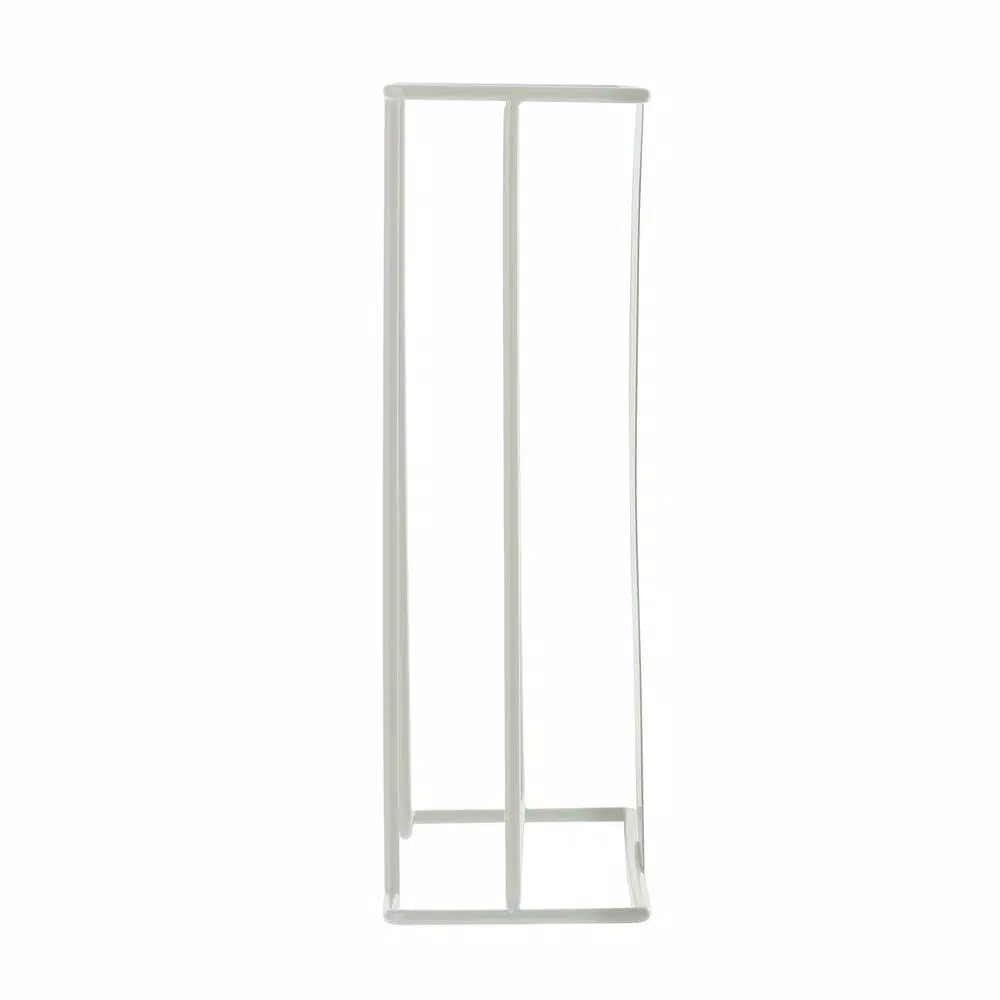 Alpine Industries Double Box Metal Wire Wall Mounted Glove Dispenser, White