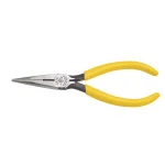 Klein Tools 6 in. Long Nose Side Cutting Pliers thumbnail 1