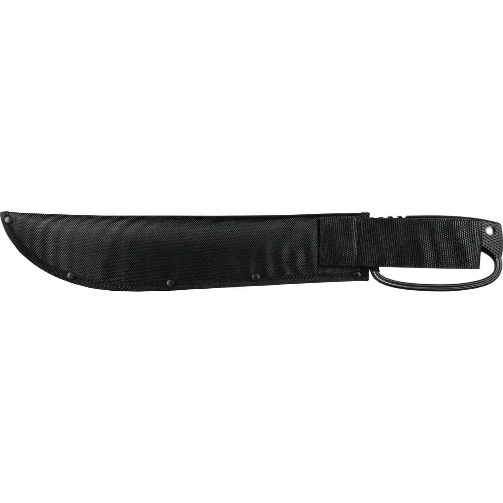 Coast F1400 14 in. Full-Tang Stainless Steel Machete with Saw and Nylon Sheath