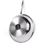 Ozeri Earth Pan ETERNA 12 in. Stainless Steel Nonstick Frying Pan, Black Interior thumbnail 5