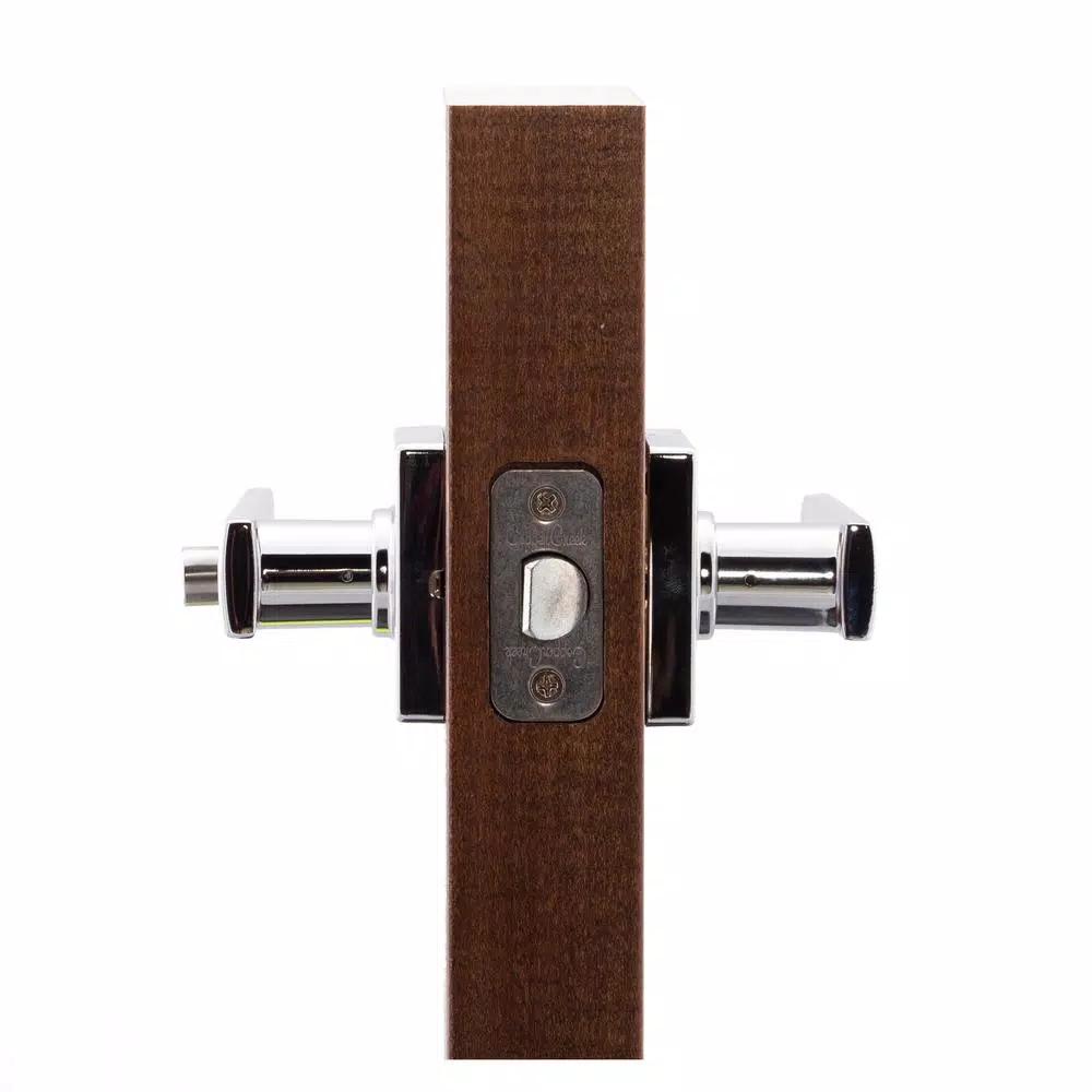 Copper Creek Craftsman Remi Polished Stainless Steel Privacy Lever for Bedroom and Bathroom